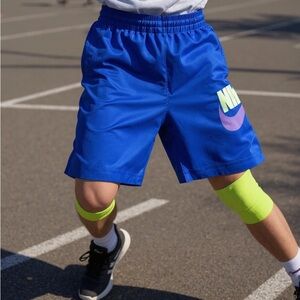Nike Men's Vibrant Blue Athletic Shorts